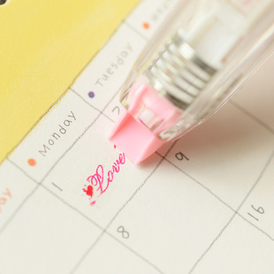 Tape Notebo Cartoon Sticker Kids Stationery Funny Floral Pen