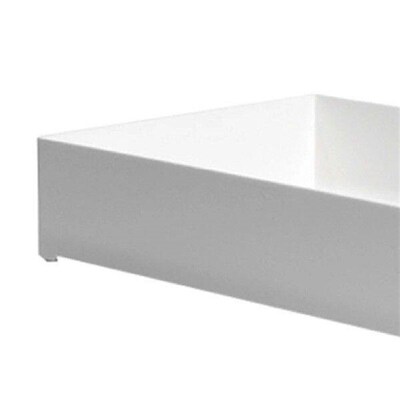 White Cupboard Basket Wardrobe Storage Box Cutlery Insert