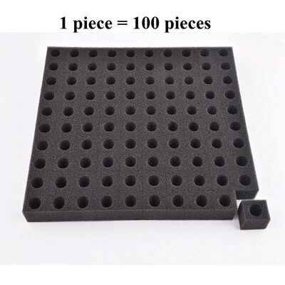 96-100pcs/sheet Hydroponic Plant Sponge Garden Soilless Cult
