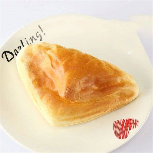 Artificial Bread PU Simulation Soft Triangle Cake Model