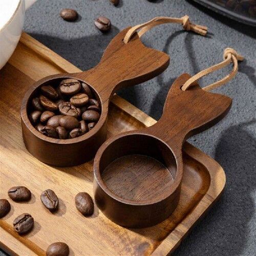 Fishtail Design Wooden Coffee Spoon Short/Long Handled with