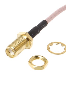 1PC SMA Female To CRC9/TS9 Dual Connector RF Coaxial Adapter