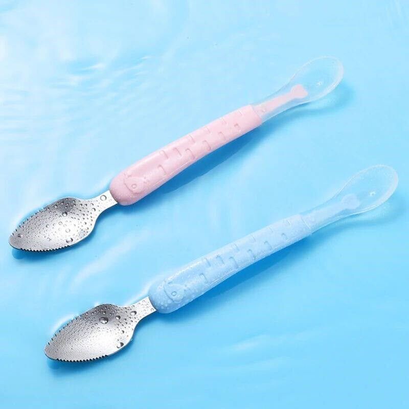 Y1UB Infant Feeding Spoon Baby Puree Spoon Feeding Supplies