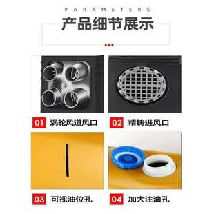 柴暖驻车加热器家用室内取暖车载采暖柴油暖风机燃油一体机