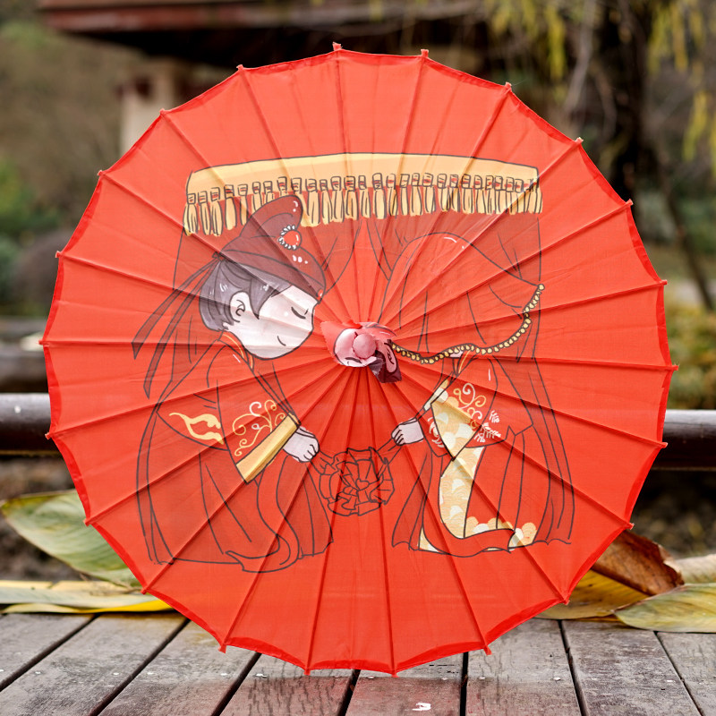 红色油纸伞女古风伞古典舞蹈伞中式婚礼喜庆新娘伞装饰吊顶道具伞,家居饰品,工艺伞,淘宝优惠券,粉丝福利购,淘宝优惠卷