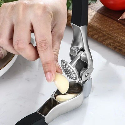 Kitchen Garlic Press Manual Garlic Masher Stainless Steel Pr