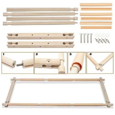 Stitches Frame Hands-Frees Stitches Holder Stand, Quilt