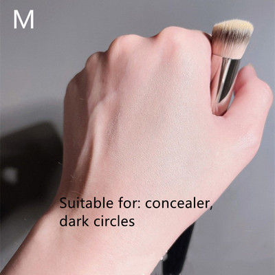 Makeup Brushes Foundation Concealer Angled Seamless Cover Sy