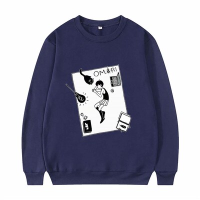 NimeSudadera con estampado de Merch Omocat para hombre,