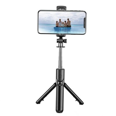 bluetooth remote cell phone selfie stick tripod photo stand