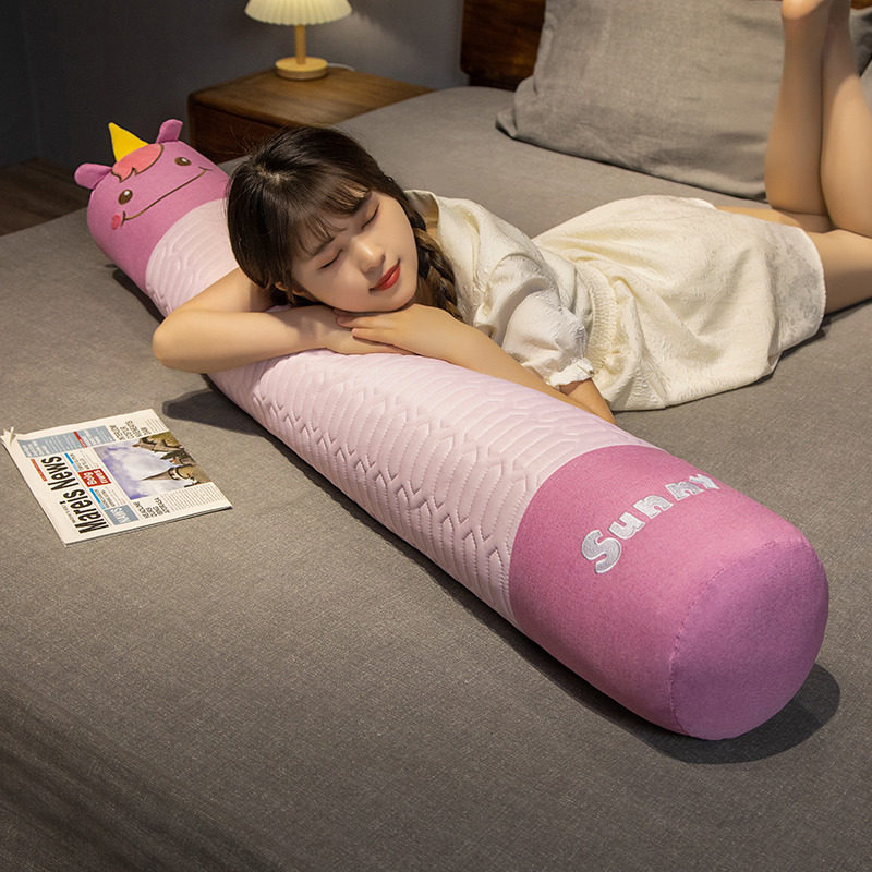 乳胶冰丝长条抱枕牀上圆柱枕头女生夹腿睡觉专用男生款夏季可拆洗,居家布艺,靠垫/抱枕,淘宝优惠券,粉丝福利购,淘宝优惠卷