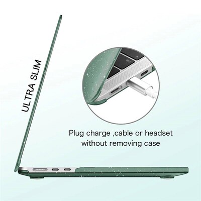 EGYAL for Macbook Air 15 M2 Case for Air 13.6 2024 Pro 13 in