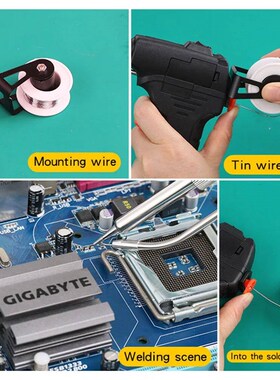 Electric Soldering Iron Hand-Held Externally Heating 220V 60