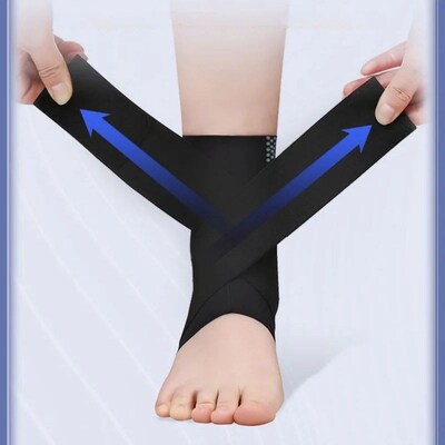 1Pcs Ankle Guard Anti-Sprain Ankle Support Adjustable Compre