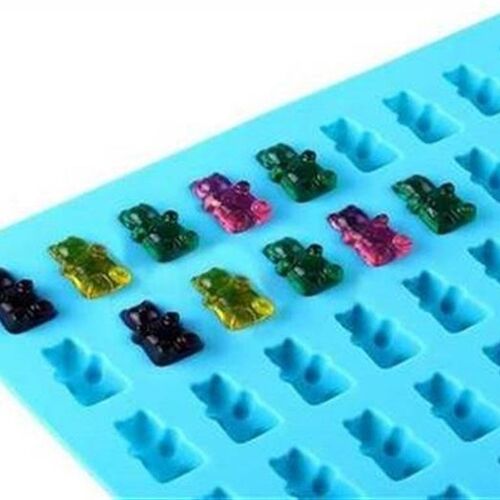 Candy Silicone Molds & Ice Cube Trays 3 Pack Bear Gumdro