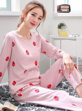 Women Pajamas Set Girl Sleepwear Pijama Long Women Pyjamas S