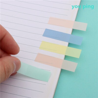 New Color 100 Sheets Self Adhesive Memo Pad Sticky Notes Boo