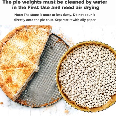 Ceramic Pie Weights Baking Beans Pie Crust Stoneware