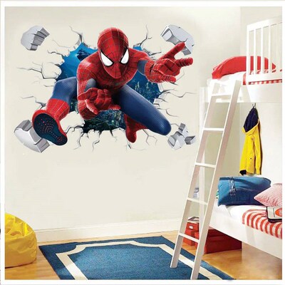 Spiderman Super Captain America Hulk Heroes Wall ers For Kid