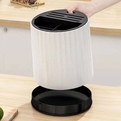 Rotation Knife Holder Stand Multifunctional Rotating Knives