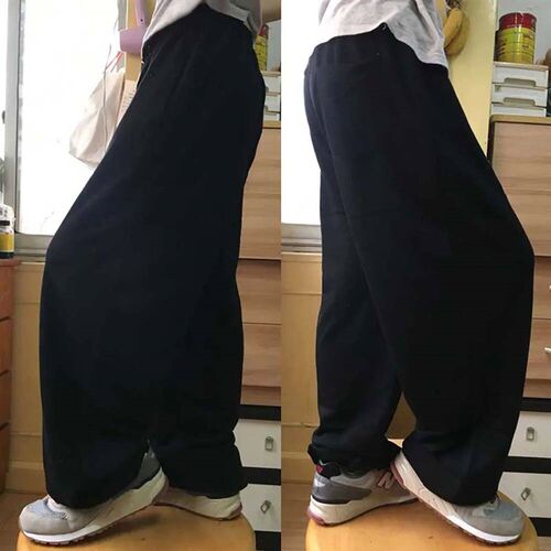 Fashion Hip Hop Sreetwear Harem Pants Men Sweatpants Loose B