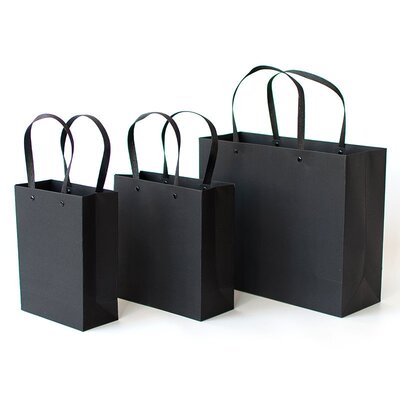 black giftbag boyfriend gift packaging bag and box business