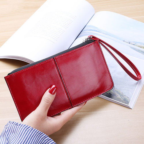 Women Wallet Long Fashion Zipper Clutch Hand Bag 2022 New Mo