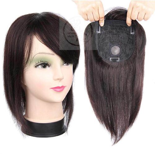 Real hair bangs wig piece real hair invisible realistic bre