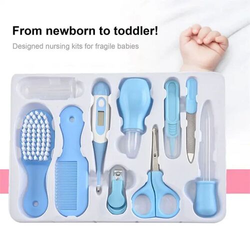 10PCS/Set Baby Health Care Kit Kids Nail Hair Health Care Th