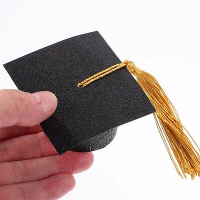 20pcs Graduation Cap Decorations Reusable Beverage Goblet
