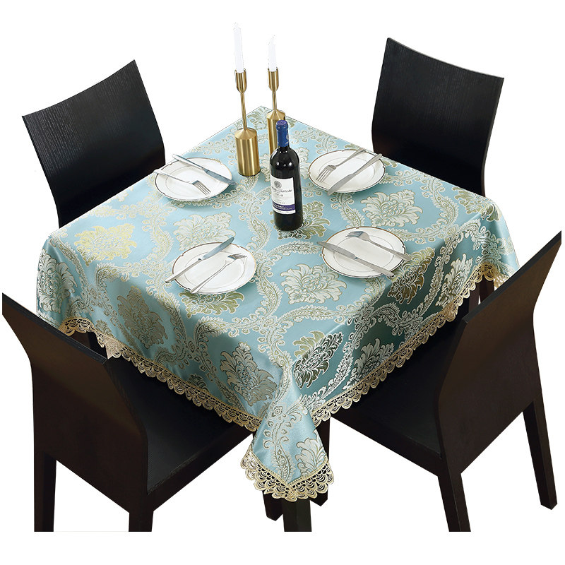 欧式正方形家用方桌布八仙桌四方桌子桌布蕾丝小方形茶几台布布艺,居家布艺,桌布,淘宝优惠券,粉丝福利购,淘宝优惠卷
