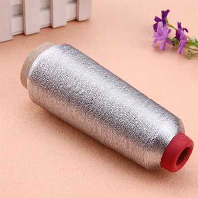 Metallic Thread Embroidery Gold Silver Machine Embroidery Th