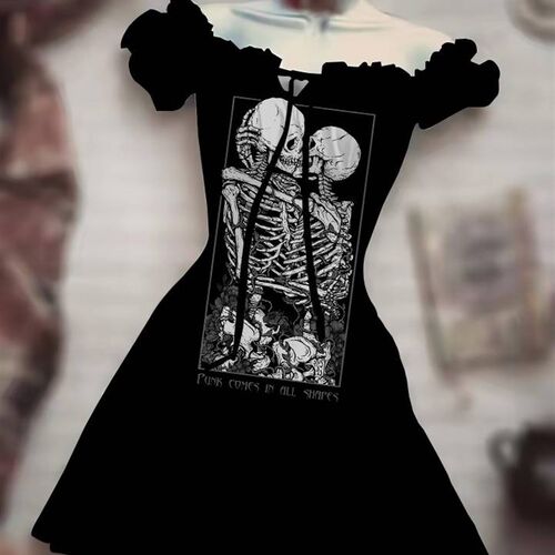 New Hot Sale nd Sexy Lace Horror Halloween Costume Long