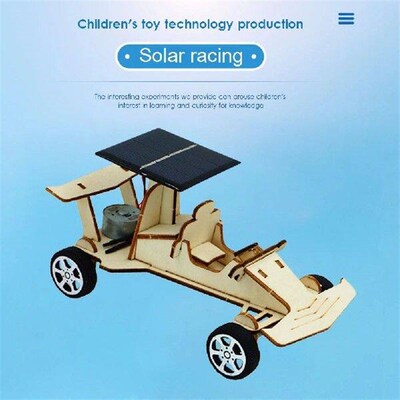Fun Science Technology Solar Car Model DIY School Project