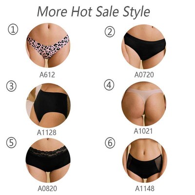 Hot Sale Mid-Rise Seamless Menstrual Period Panties 4 Layers