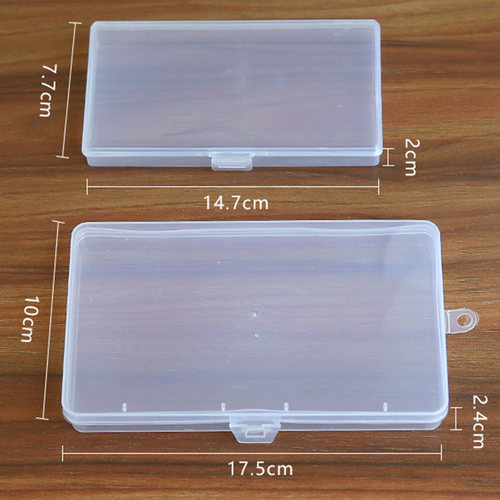Transparent Plastic Storage Box Organizer ers Box Desktop Co