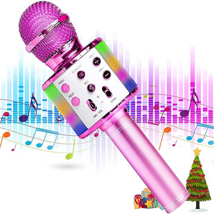 Fun Toys for 4-15 Year Old Girls, Handheld Karaoke Microphon