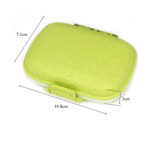 8 Grids Tablet Organizer, Travel Pill Box with Sealed Ring,