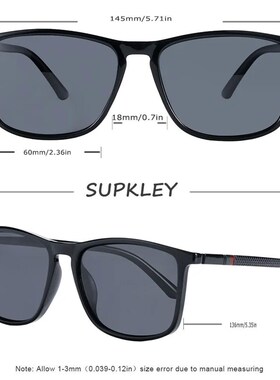 SUPKLEY Sports Sunglasses for Men Polarized Comfortable Wear