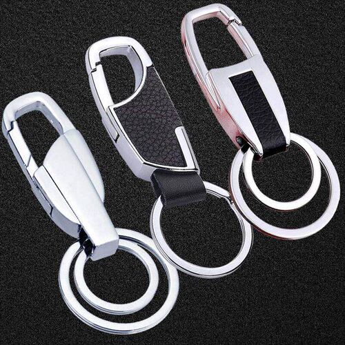 Creative metal key chn new manual mens car wst buckle s