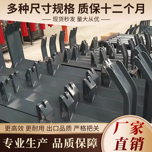 槽型托辊支架散支架全配件75型DTII型调心支架托辊摩擦调心支架