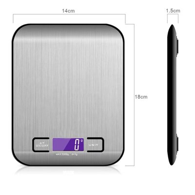 5kg 10kg Digital LCD Electronic Kitchen Scale Food Weighing