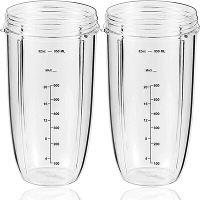 Replacement 32 Oz Cup  Lid Extractor Blade Nutribullet