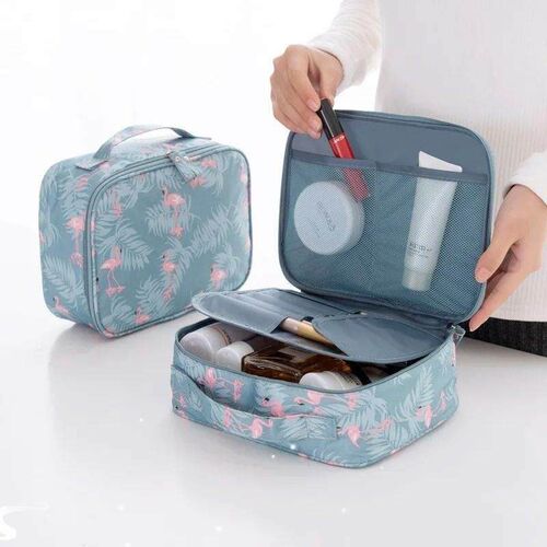 Outdoor Girl Cosmetic Bag Makeup Bag Women Toiletries Organi