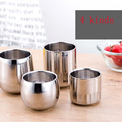 Hot Tea Coffee Mugs Double Layer Wine Cup Scald-proof  Stain