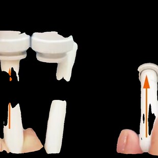 安利水管接头配件 安利净水器L形接头进出水管接头 益之源接头