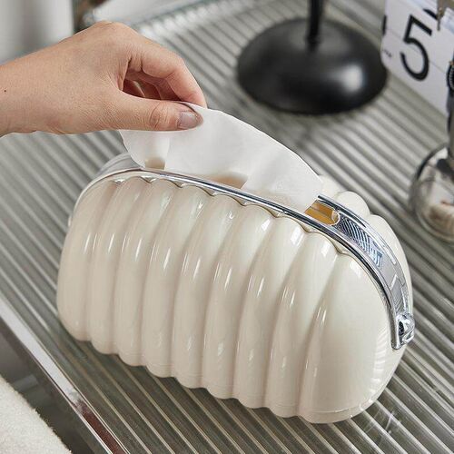 Elegant UQ Tissue Box for Living Room - High-end Tissue Disp