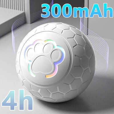 Smart Dog Toy Ball Electronic Interactive Pet Toy Ball USB A