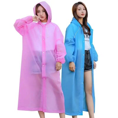 Waterproof Raincoat Adult Travel Fashion Raincoats Outdoor P