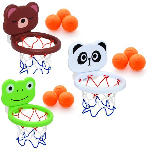 Baby Kids Mini Shooting Basket Bathtub Water Play Set Basket
